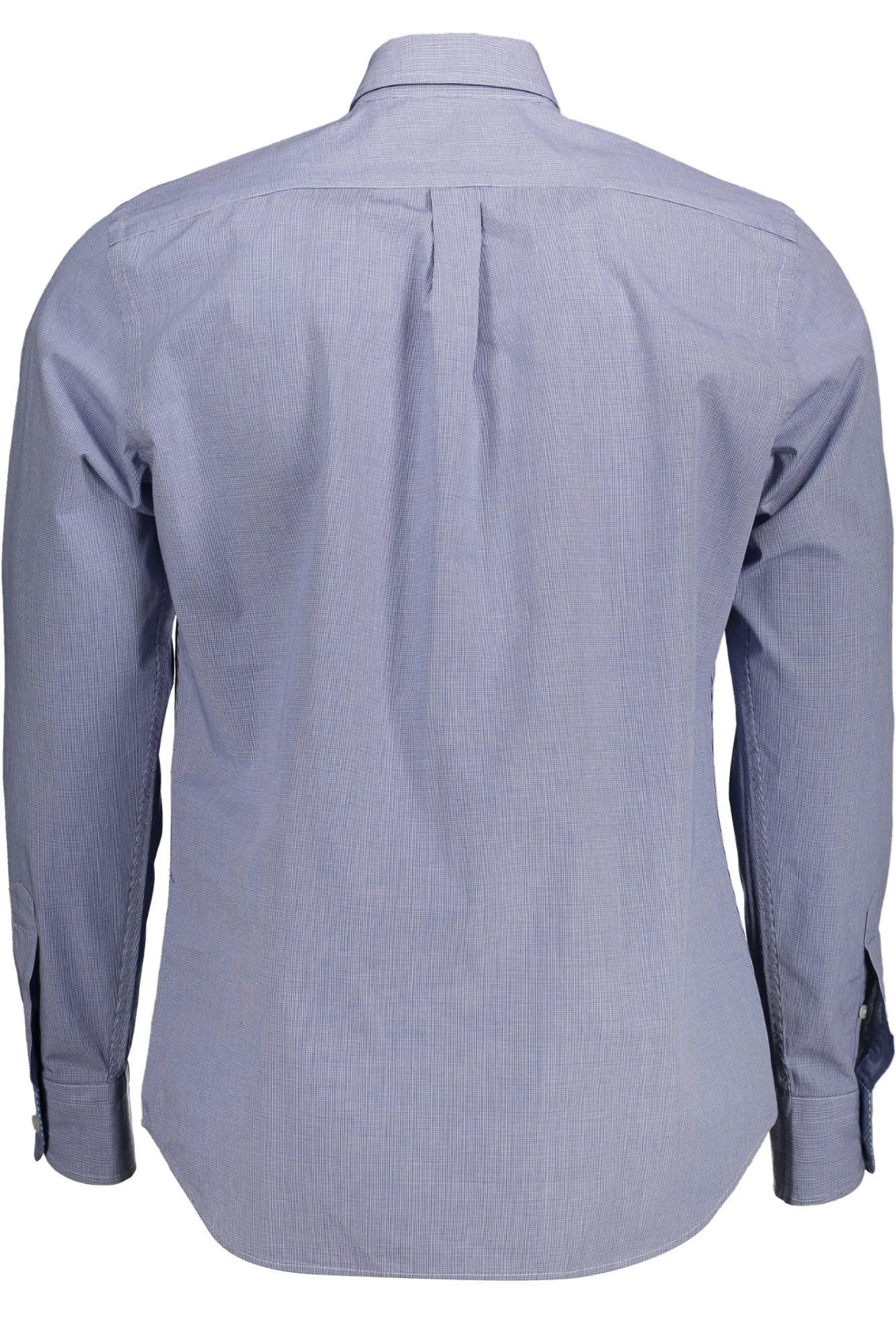 Elegant Blue Long Sleeve Button-Down Shirt sold by Louxly product image thumbnail 2