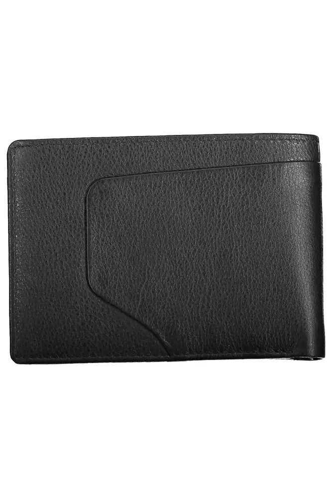 Black Leather Mens Wallet sold by Louxly product image thumbnail 2