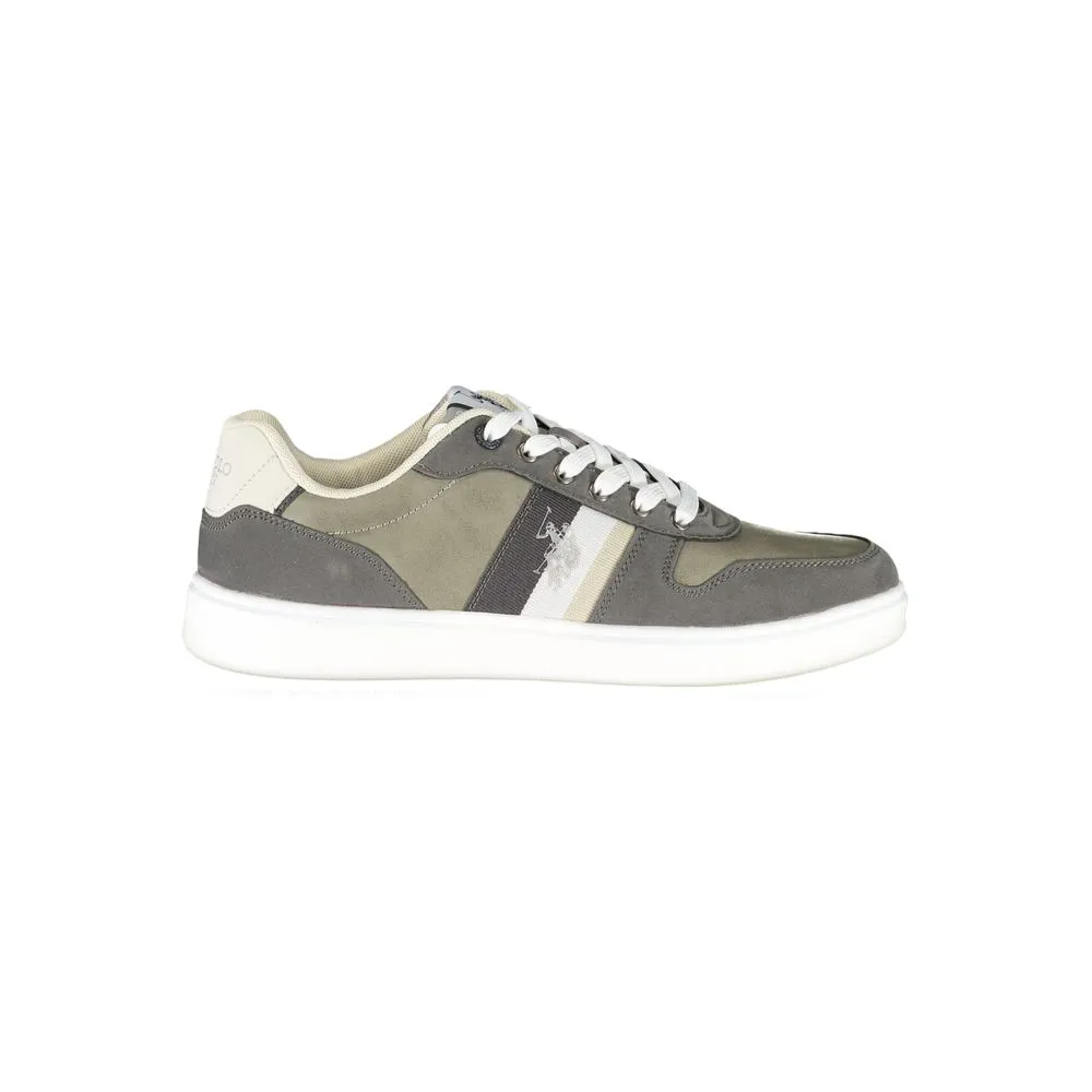 Gray Polyethylene Men Sneaker sold by Louxly