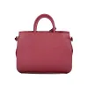 Red Leather Handbag sold by Louxly