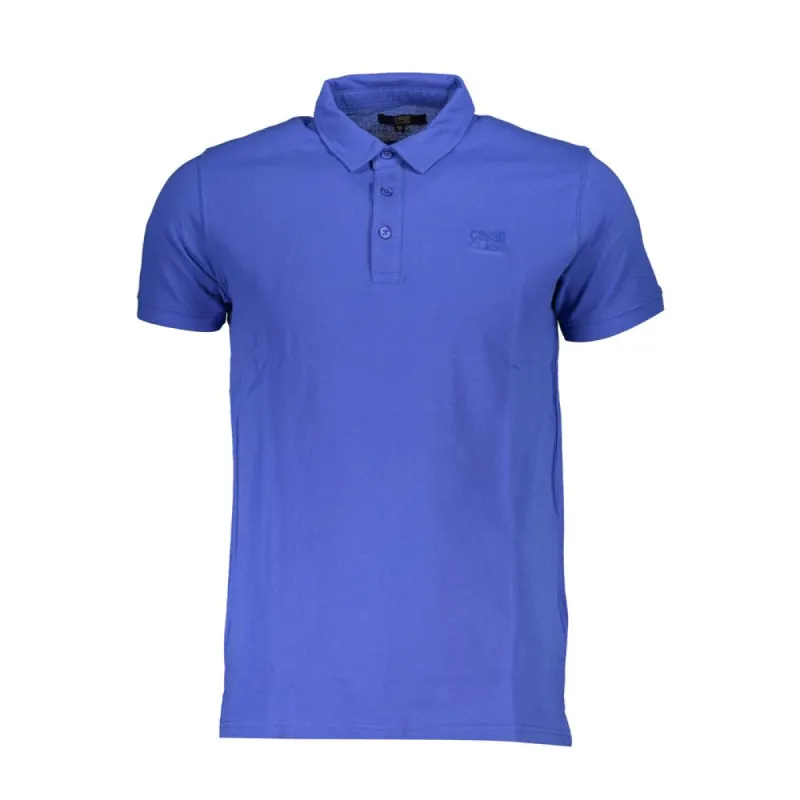 Blue Cotton Polo Shirt sold by Louxly