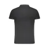Black Cotton Polo Shirt sold by Louxly