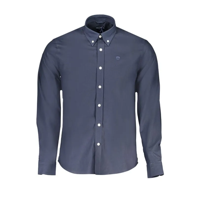 Blue Cotton Shirt sold by Louxly