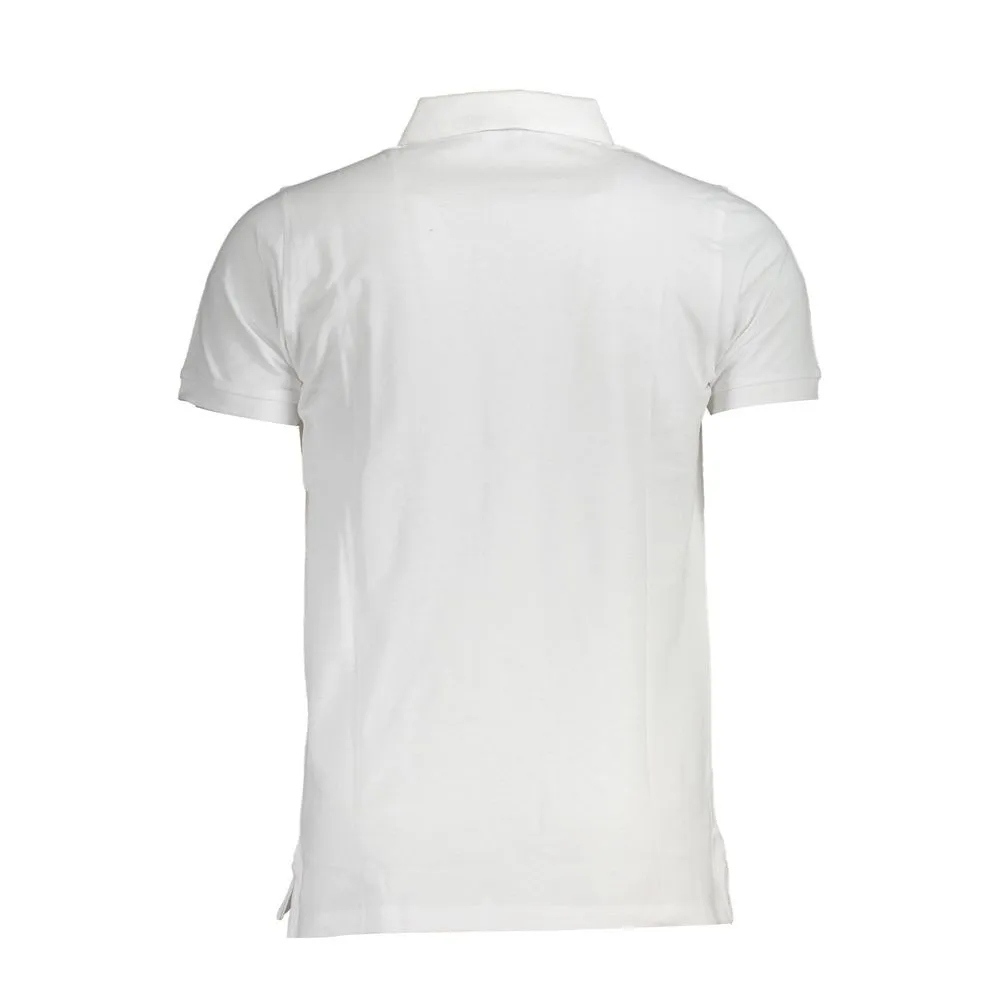 White Cotton Polo Shirt sold by Louxly product image thumbnail 2