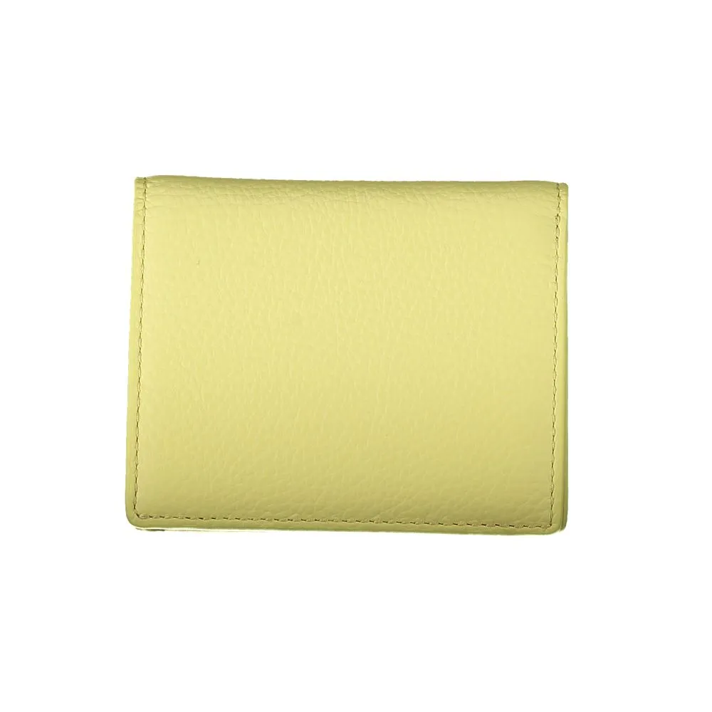 Yellow Leather Wallet sold by Louxly product image thumbnail 2