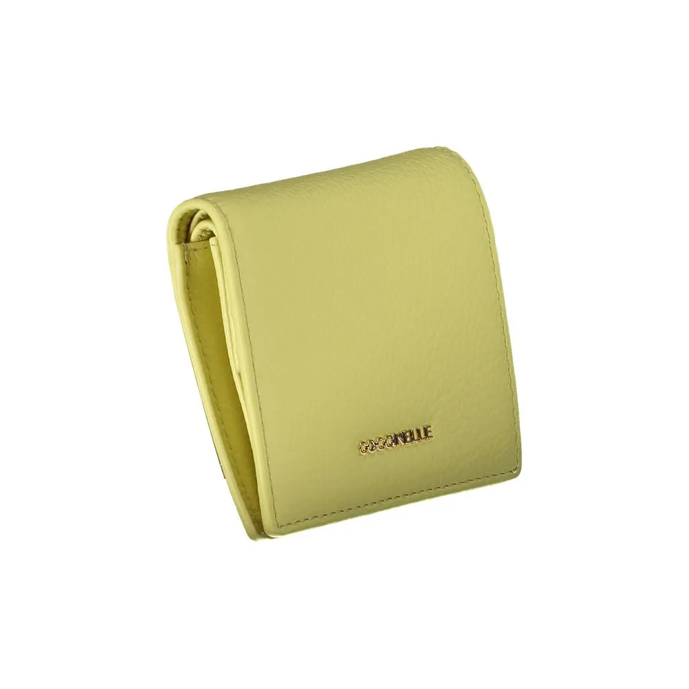 Yellow Leather Wallet sold by Louxly product image thumbnail 3
