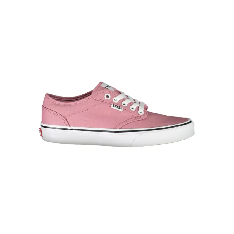 Chic Pink Sneakers with Contrast Laces sold by Louxly