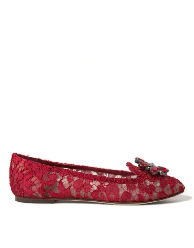 Elegant Floral Lace Vally Flats sold by Louxly