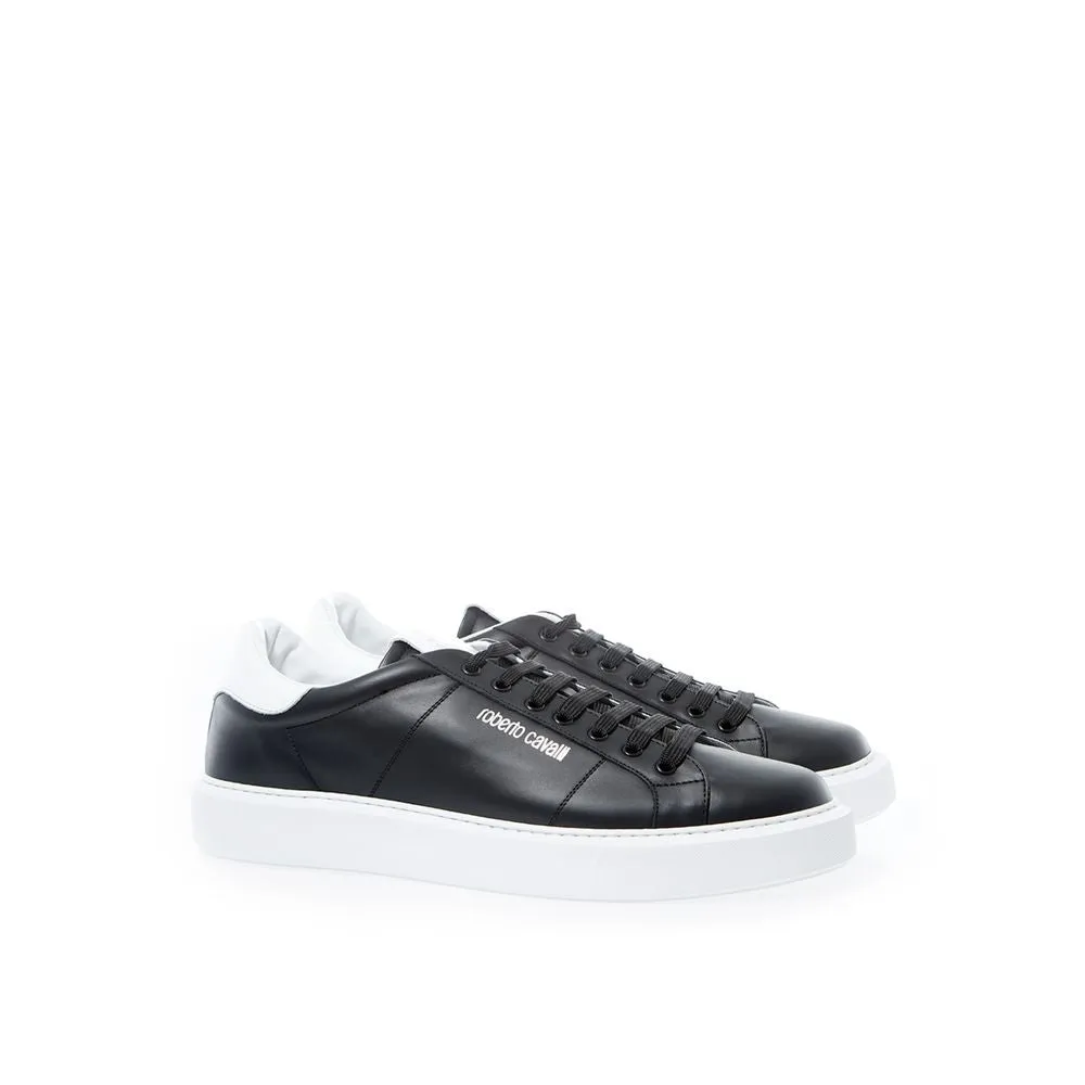 Elegant Black Leather Sneakers for Men sold by Louxly product image thumbnail 3