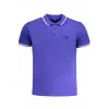 Blue Cotton Polo Shirt sold by Louxly