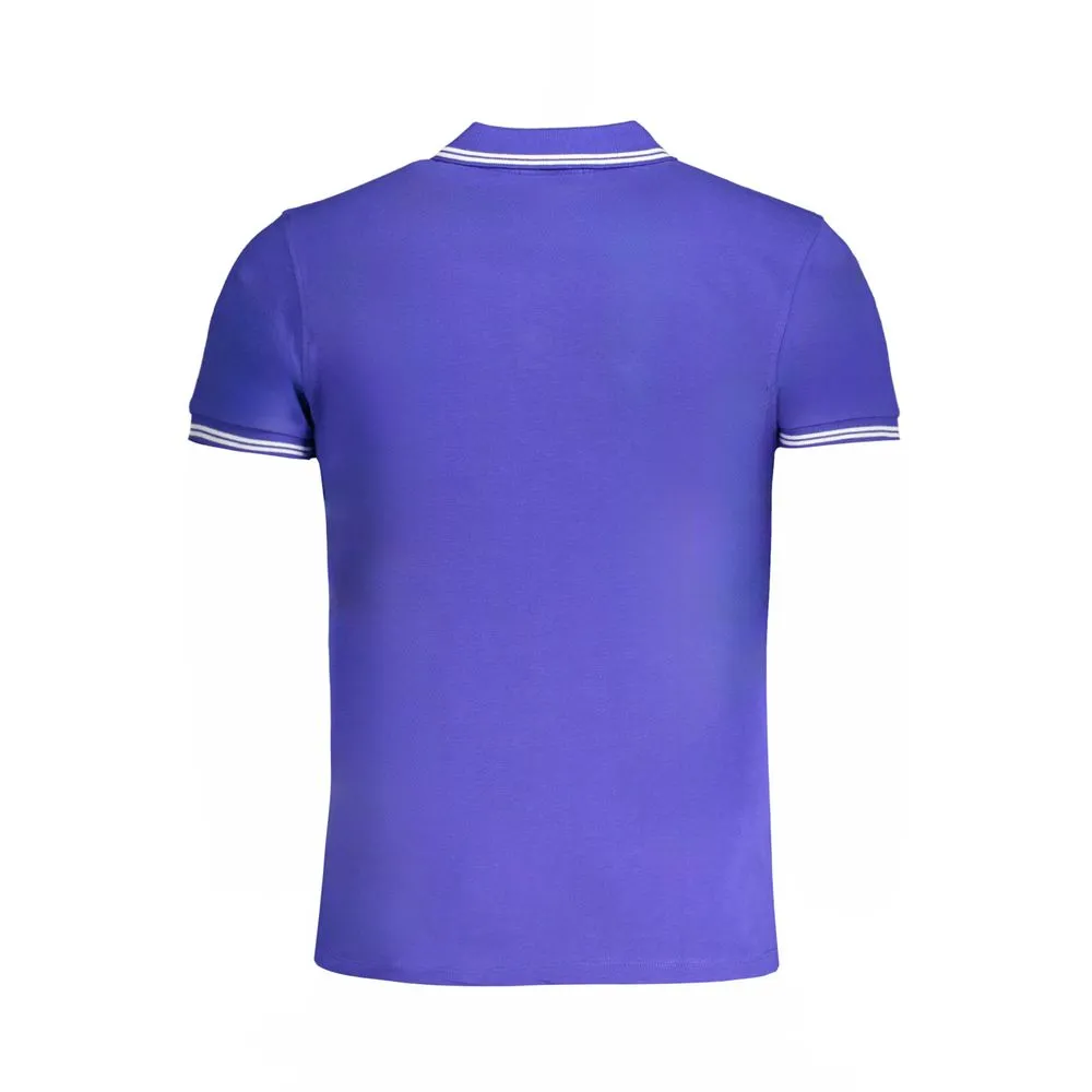 Blue Cotton Polo Shirt sold by Louxly product image thumbnail 2