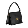 Black Leather Handbag sold by Louxly