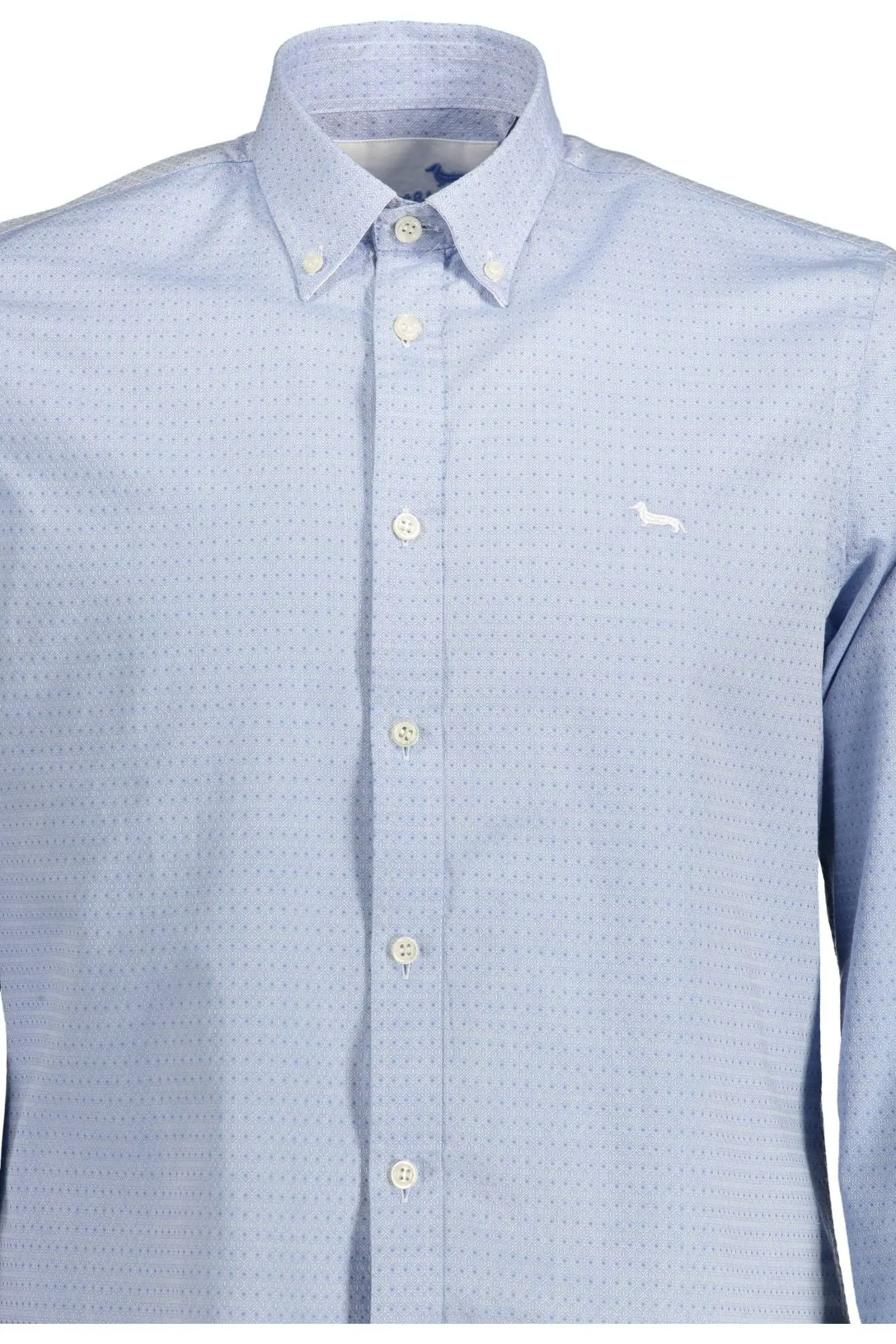 Light Blue Cotton Regular Fit Shirt sold by Louxly product image thumbnail 2
