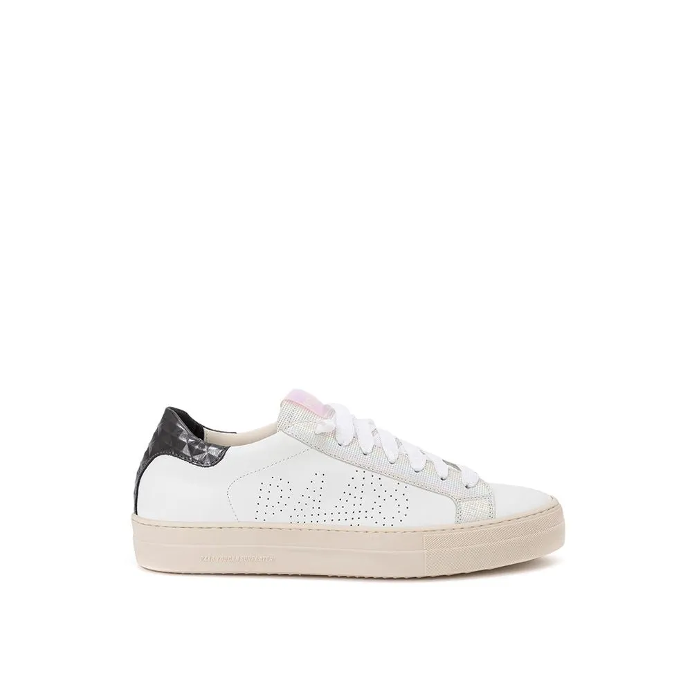 Chic White Leather Sneakers for Women sold by Louxly