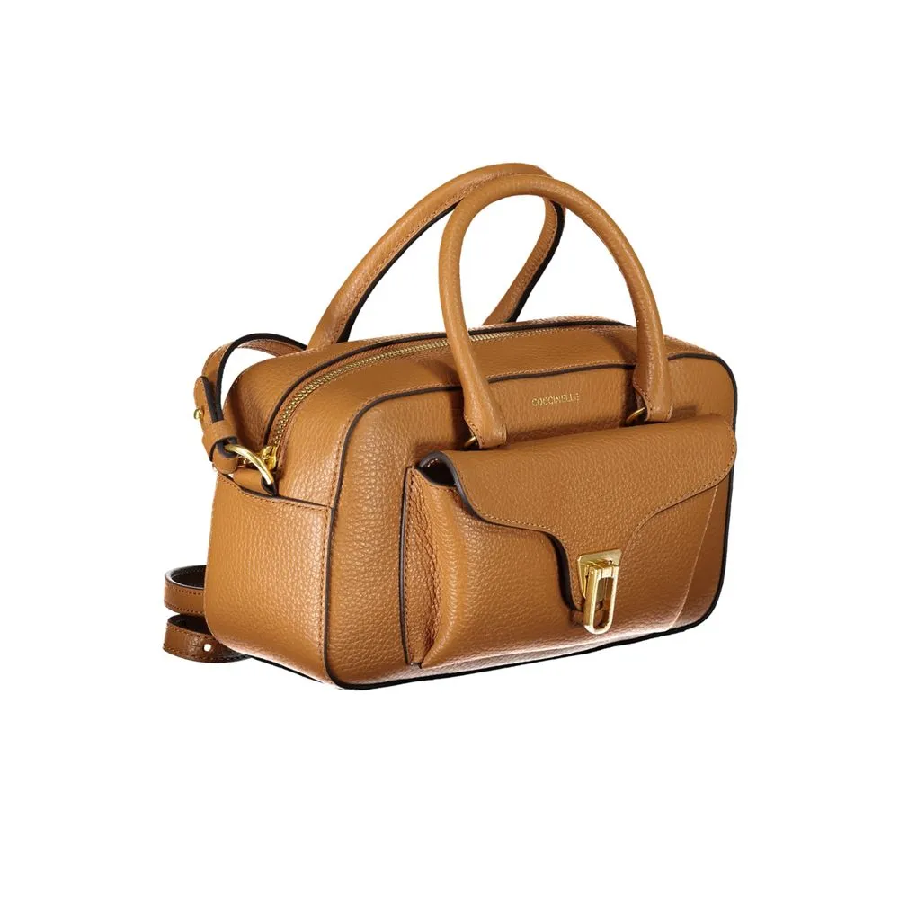 Brown Leather Handbag sold by Louxly product image thumbnail 3