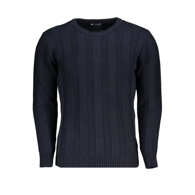 Blue Fabric Sweater sold by Louxly