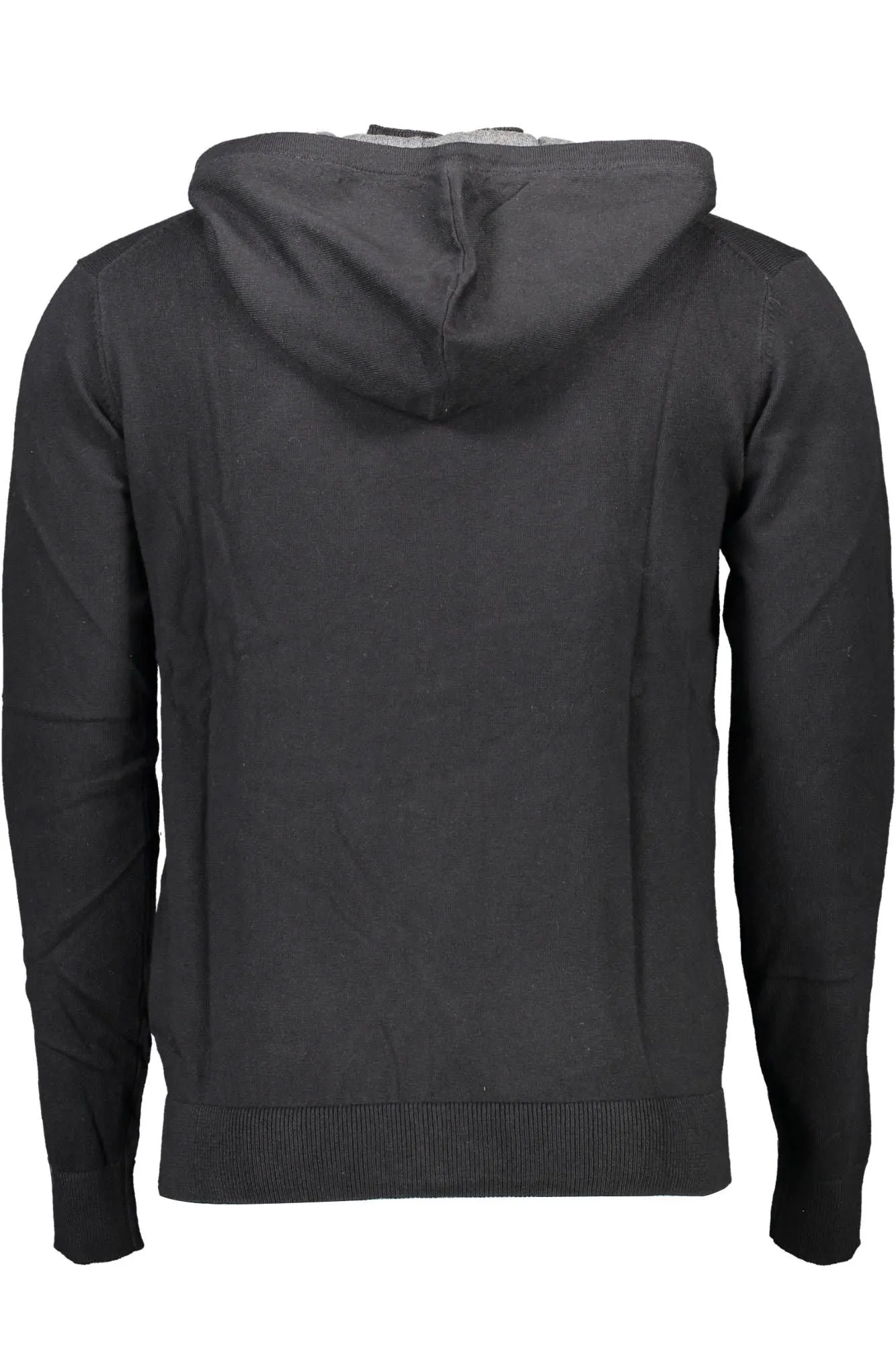 Sleek Hooded Cotton-Cashmere Zip Cardigan sold by Louxly product image thumbnail 2