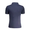 Blue Cotton Polo Shirt sold by Louxly