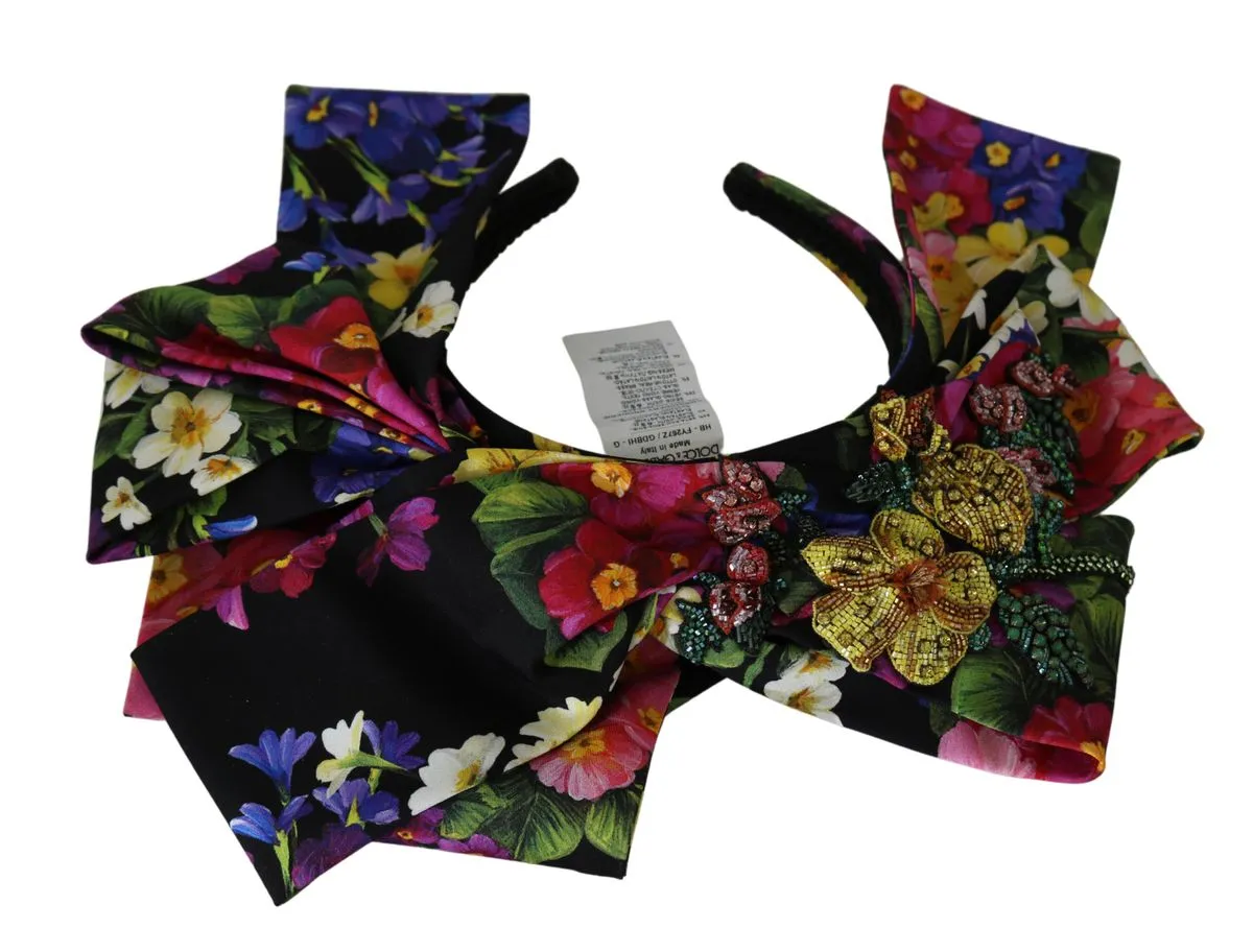 Elegant Floral Silk Headband Diadem Tiara sold by Louxly product image thumbnail 4