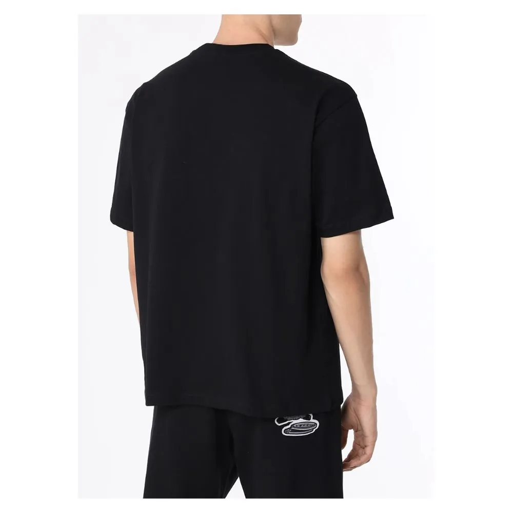 Black Cotton T-Shirt sold by Louxly product image thumbnail 2