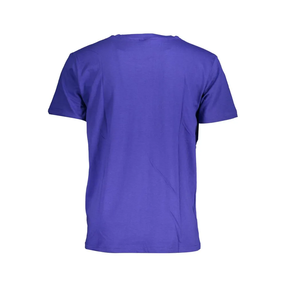 Blue Cotton T-Shirt sold by Louxly product image thumbnail 2