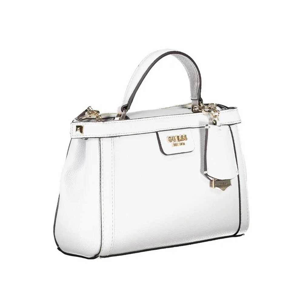 White Polyethylene Handbag sold by Louxly product image thumbnail 3