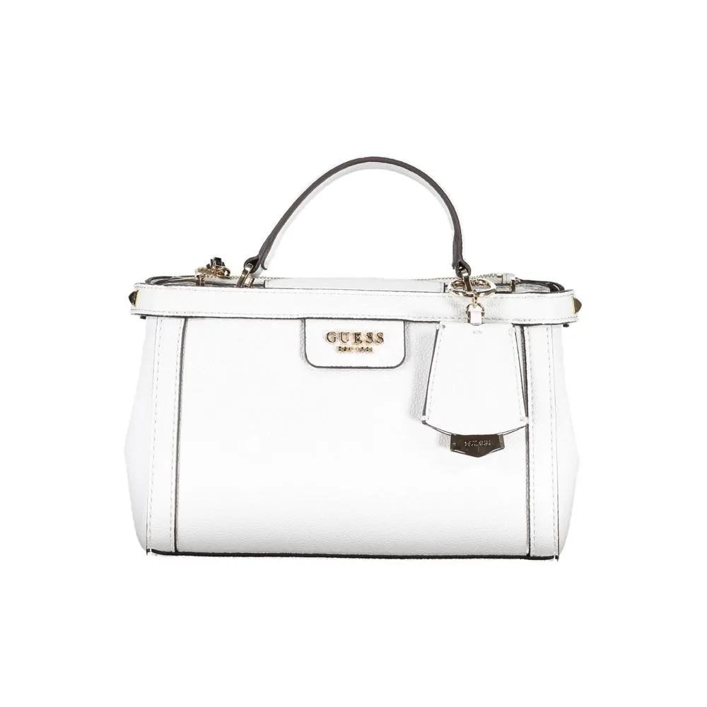 White Polyethylene Handbag sold by Louxly