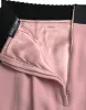 Elegant High Waist Pencil Skirt in Pink sold by Louxly
