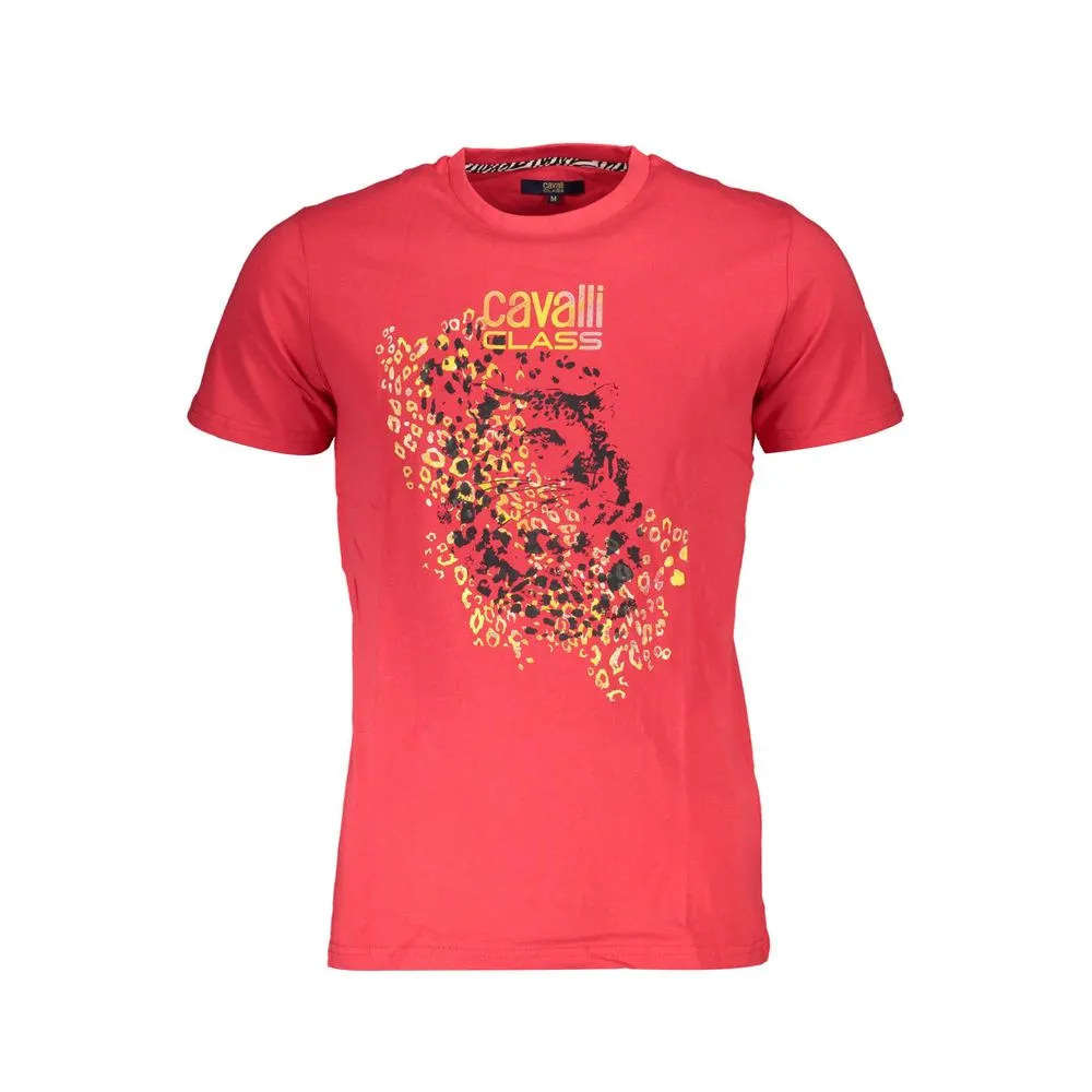 Red Cotton T-Shirt sold by Louxly