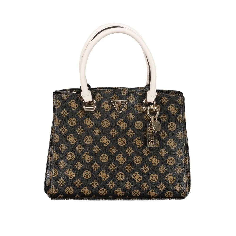 Brown Polyethylene Handbag sold by Louxly