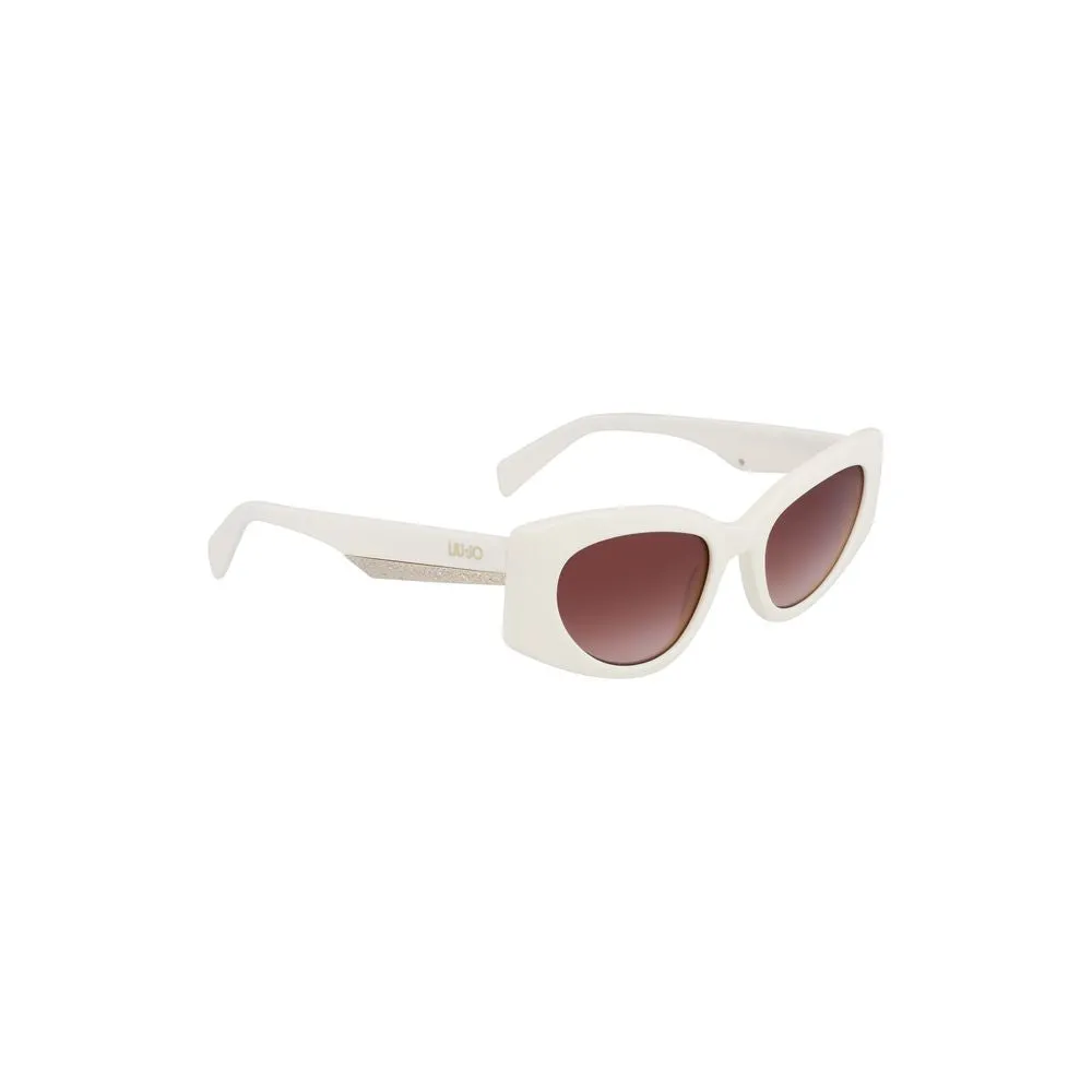 White Acetate Sunglasses sold by Louxly product image thumbnail 3