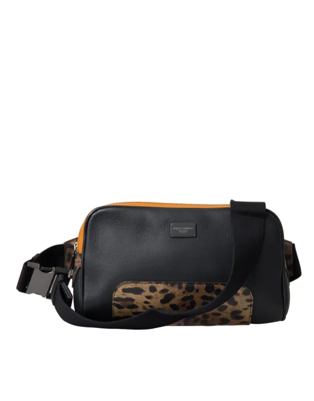 Exotic Leather Leopard Belt Bag sold by Louxly