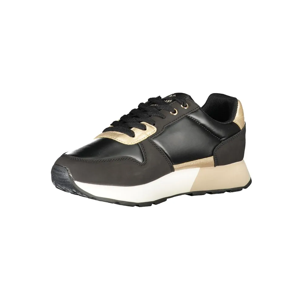 Black Polyester Women Sneaker sold by Louxly product image thumbnail 2