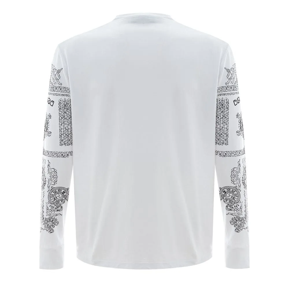 White Cotton T-Shirt sold by Louxly product image thumbnail 2