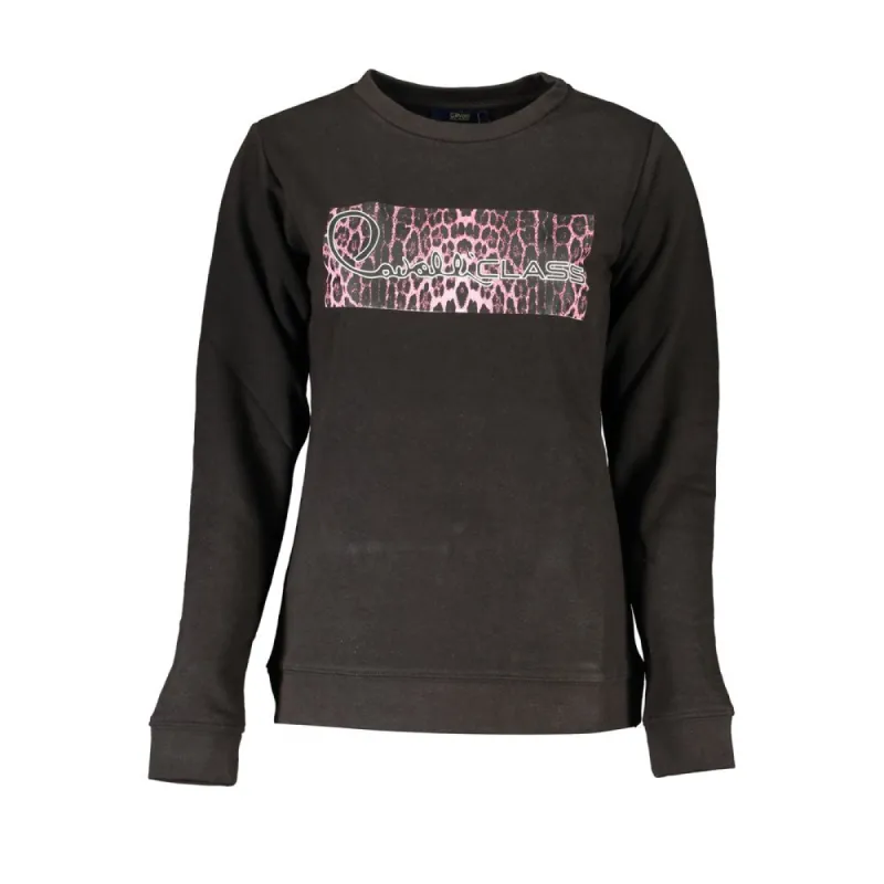 Black Cotton Sweater sold by Louxly