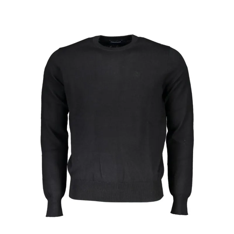 "Black Polyamide Men Sweater" sold by Louxly