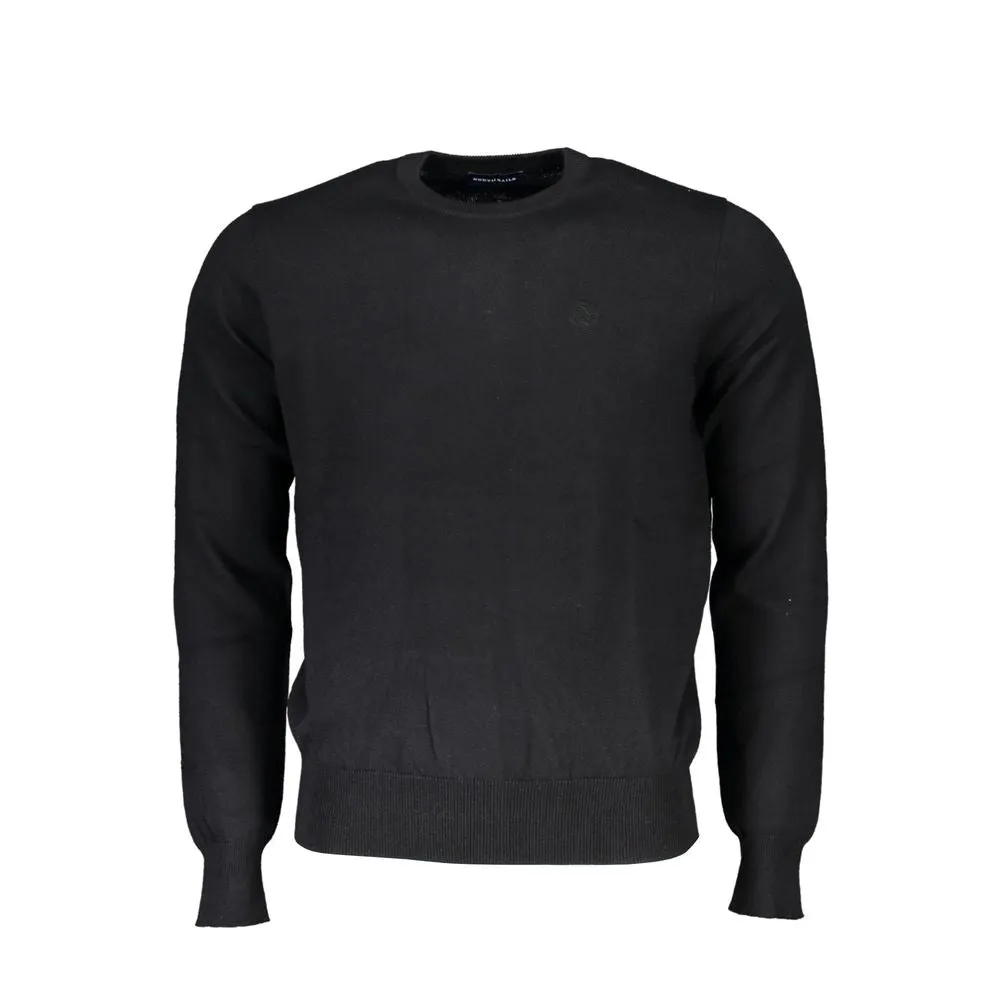 "Black Polyamide Men Sweater" sold by Louxly