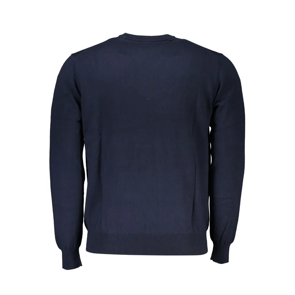 Crew Neck Embroidered Blue Sweater sold by Louxly product image thumbnail 2