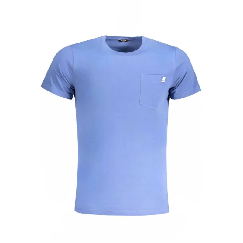 Blue Cotton T-Shirt sold by Louxly