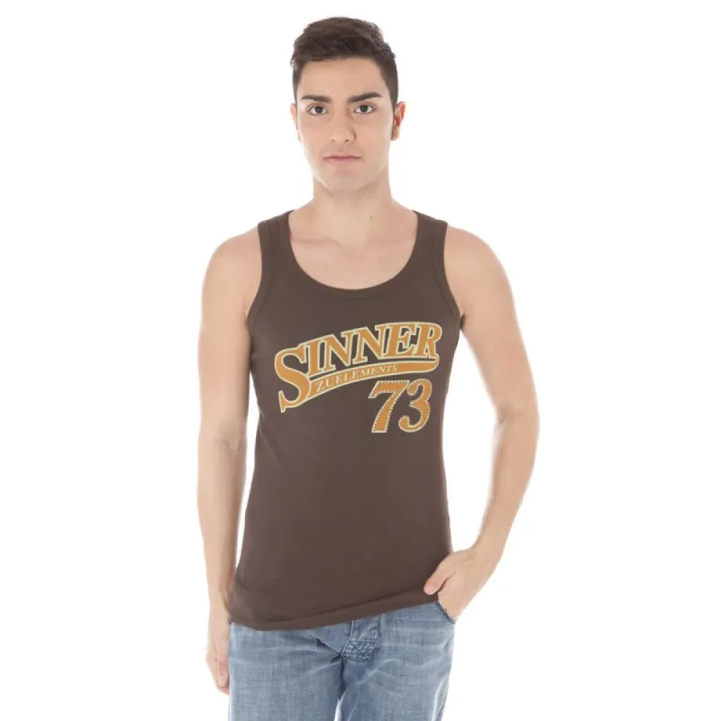 Brown Cotton T-Shirt sold by Louxly