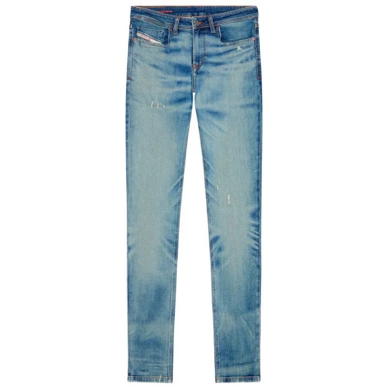 Sleek Low Waist Skinny Men's Denim sold by Louxly