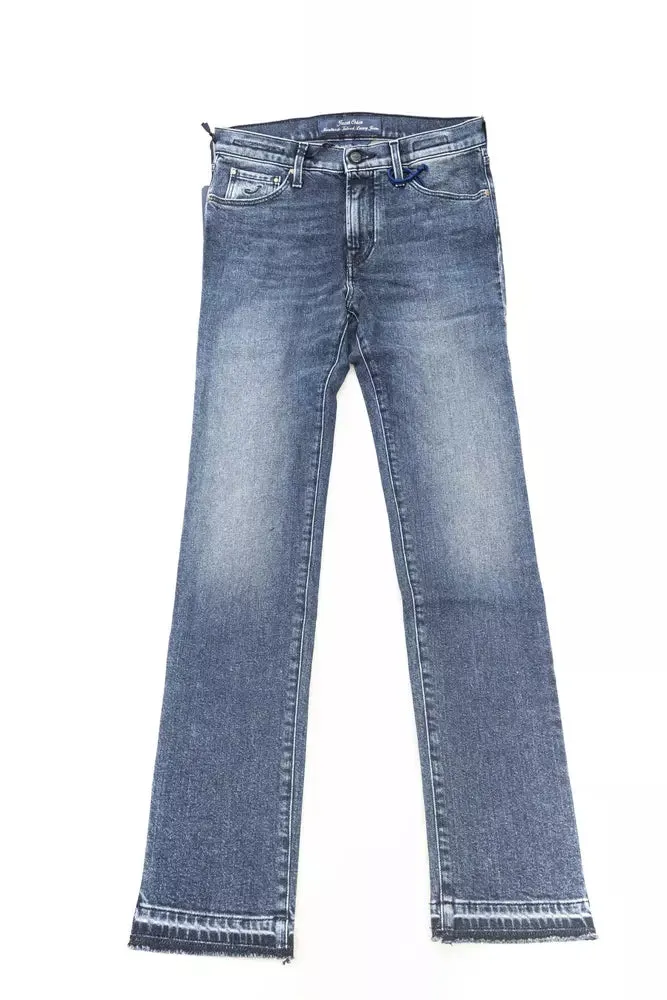 Elegant Slim-Fit Fringe Jeans sold by Louxly product image thumbnail 2
