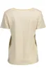 Beige Cotton Women T-Shirt sold by Louxly