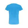 Light Blue Cotton T-Shirt sold by Louxly