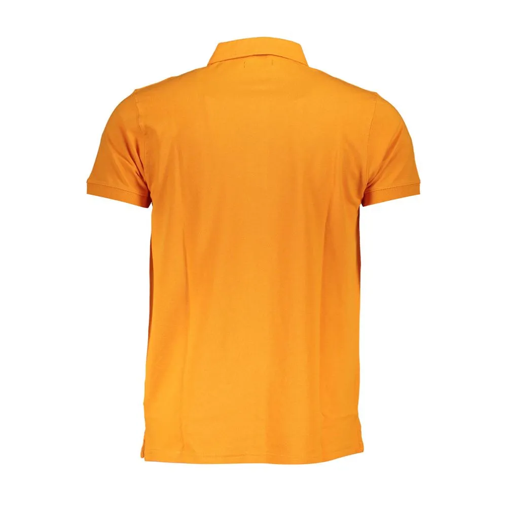 Orange Cotton Polo Shirt sold by Louxly product image thumbnail 2