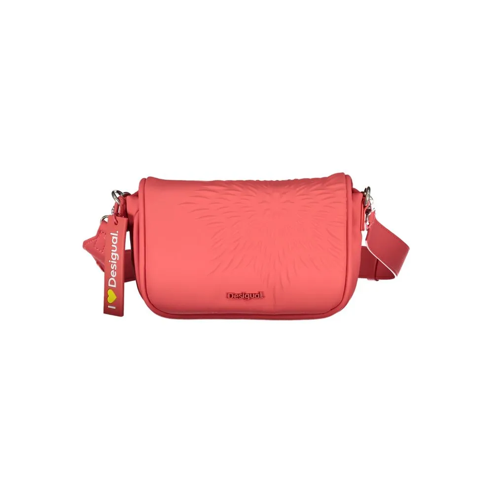 Red Polyethylene Handbag sold by Louxly