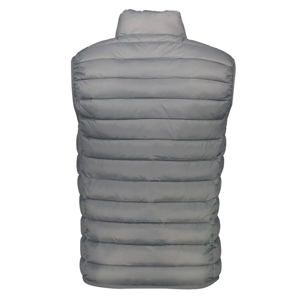 Sleek Sleeveless Designer Gray Jacket sold by Louxly product image thumbnail 2