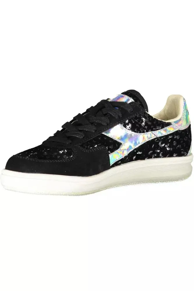 Black Leather Womens Sneaker sold by Louxly product image thumbnail 3