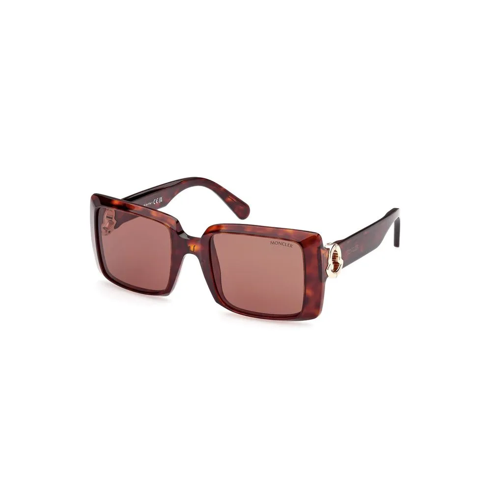 Chic Rectangular Brown Lens Sunglasses sold by Louxly