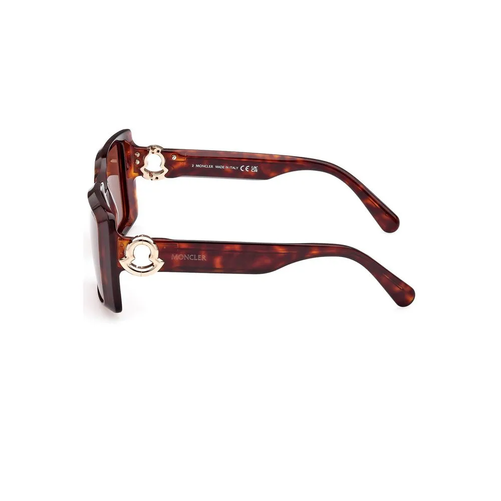 Chic Rectangular Brown Lens Sunglasses sold by Louxly product image thumbnail 2
